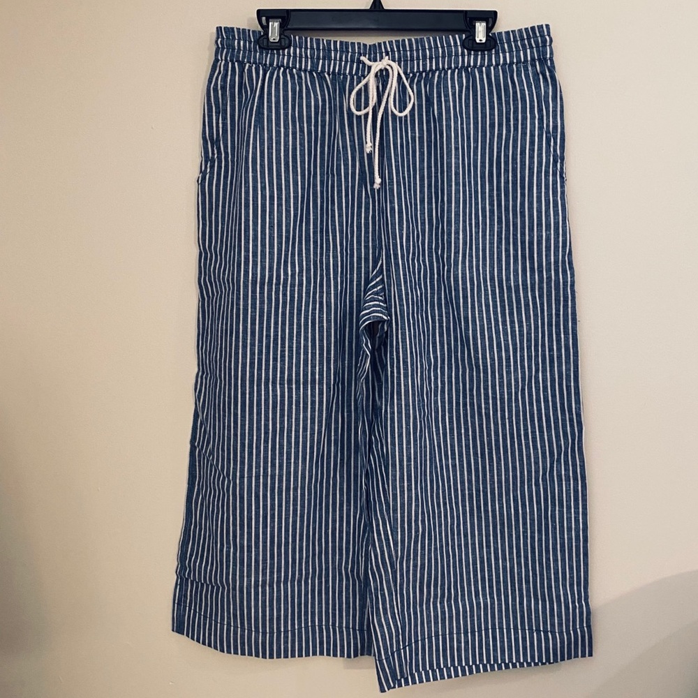 Wide Leg Linen Pants